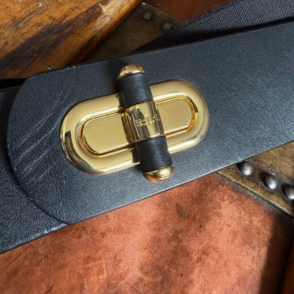 Lauren Ralph Lauren Turn Lock Belt